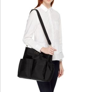 NWT Kate Spade  Black Adamson Diaper and changing pad